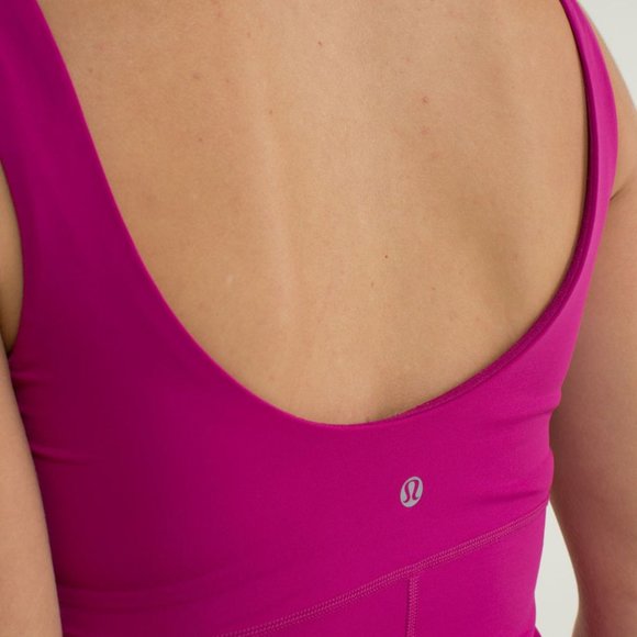 Lululemon Aria Tank II in "Raspberry"- Sz. 6 - Picture 4 of 12